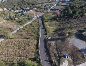 Hacımercan’da yollar sıcak asfaltla buluştu