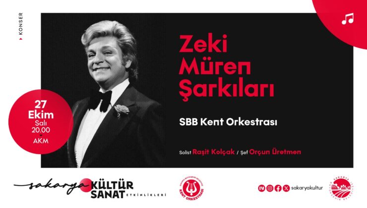 Zeki Müren şarkılarıyla AKM’de nostalji rüzgârı
