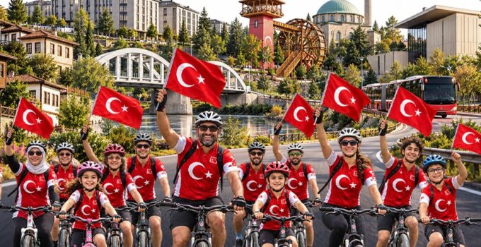Cumhuriyet coşkusu pedallarla şehre yayılacak