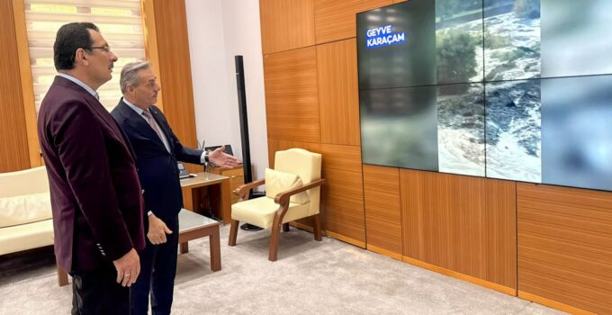 Başkan Alemdar, Genel Başkan Yardımcısı Yavuz’a son durumu aktardı