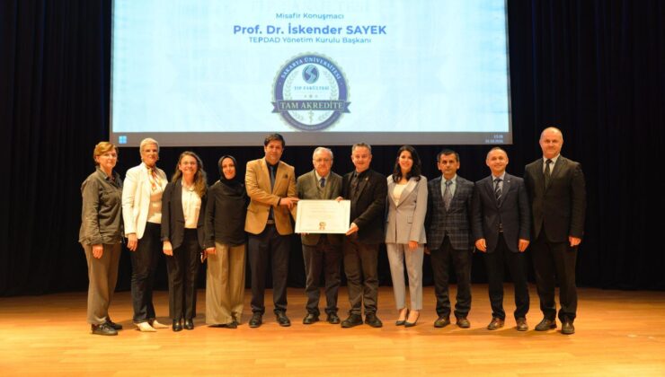 6 yıllık tam akreditasyon alan SAÜ Tıp Fakültesi hedef büyüttü