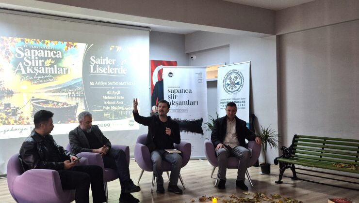 Şairler öğrencilerle en özel dizeleri paylaştı