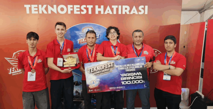 Teknofest’te Sakarya’dan üçüncü şampiyonluk Şanlıurfa’dan geldi!