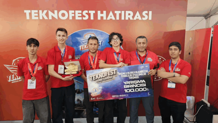 Teknofest’te Sakarya’dan üçüncü şampiyonluk Şanlıurfa’dan geldi!