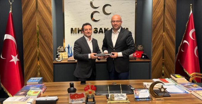 TÜMSİAD Sakarya’dan MHP İl Başkanı Oğuz Alkaş’a ziyaret