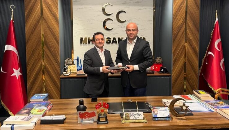 TÜMSİAD Sakarya’dan MHP İl Başkanı Oğuz Alkaş’a ziyaret