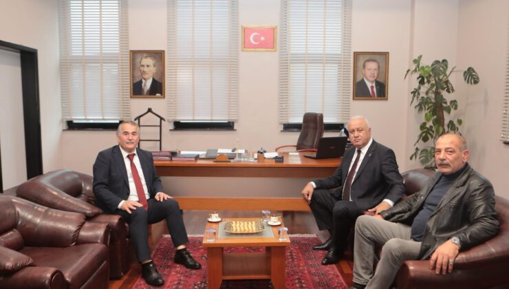 SESOB Başkanı Muzaffer Kabacan’dan Başkan Karakullukçu’ya Ziyaret