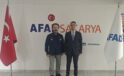 Arifiye Kaymakamı Ahmet Can Pınar, AFAD İl Müdürü Taner Bayındır’ı ziyaret etti