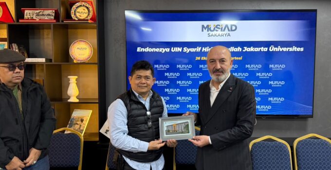 MÜSİAD Başkanı Ahmet Cihan, Endonezya heyetini ağırladı