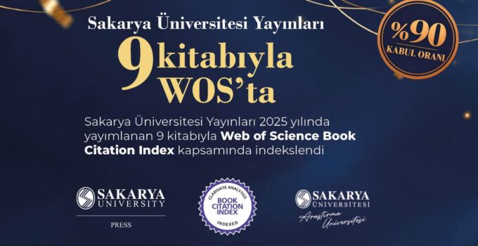SAÜ Yayınlarından Uluslararası Başarı