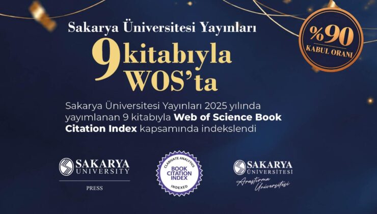SAÜ Yayınlarından Uluslararası Başarı