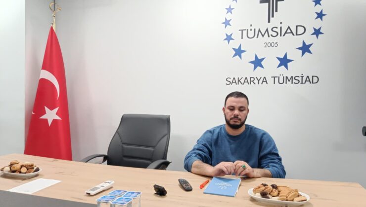Sakarya TÜMSİAD’da Gazze’nin sesi yükseldi; İslam Asalya yaşadıklarını anlattı