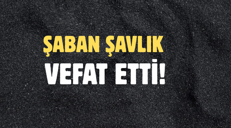 ŞAVLIK AİLESİNİN ACI GÜNÜ!..