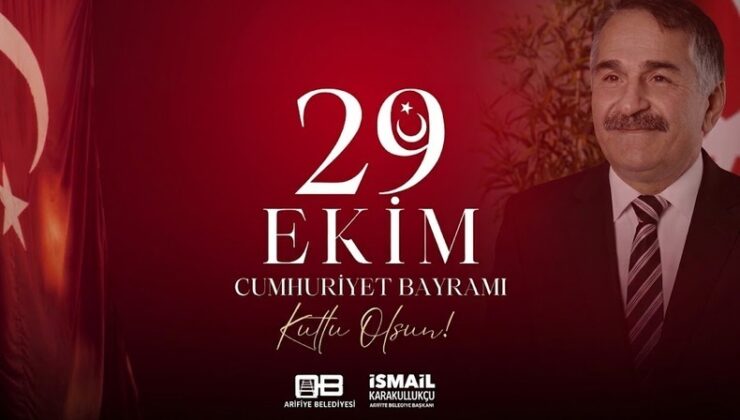 Başkan KARAKULLUKÇU’dan 29 Ekim mesajı