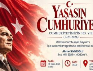 Arifiye’de Kutlama Heyecanı: 103. Yıl Coşkusu Arifiye Ortaokulu’nda Yaşanacak