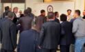 SATSO seçimlerinde gergin anlar!