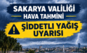 Meteorolojik Uyarı: İlimizde Çok Kuvvetli Sağanak Yağış Bekleniyor!