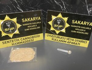 Uyuşturucu getirirken Sakarya’da yakalandı
