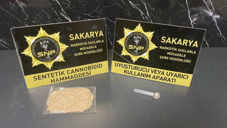 Uyuşturucu getirirken Sakarya’da yakalandı
